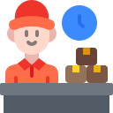 Delivery boy handover product